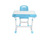 Desk and Chair Set Set with Adjustable Height, 40-Degree Tiltable Children Desktop, LED Light, 55926271