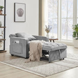 Three-in-one sofa bed chair folding sofa bed adjustable back into a sofa recliner single bed adult W1359137376