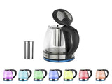 HD-1861-A 110V 1200W 1.8L Electric Glass Kettle US Plug 40881583