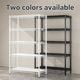 ZUN Wire Shelving Metal Storage Rack Adjustable Shelves, Standing Storage Shelf Units for Laundry 68000071