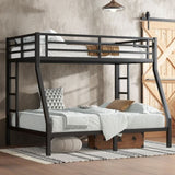 Metal Twin over Full Bunk Bed for Teens and Adults,Space-Saving/Noise Reduced/No Box Spring Needed, W1580P309633