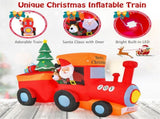 8.6 feet Christmas inflatable train Christmas decorations 71256370