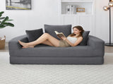 Convertible sofa couch bed,multi-functional,circular bed,adjustable Futon sofa ,No Assembly W2677P388981