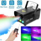 400W Fog RGB LED Party Club DJ Fogger Rapid Heating Remote Control Wedding Stage Smoke 59965550