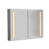 40 x 30 inch LED Lighted Bathroom Medicine Cabinet with Mirror, Sockets, Dimmable, Anti-Fog W2287P336340
