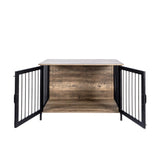 Wooden Dog Crate Large/Medium Dog, Dog Kennel Large Breed, Indoor Dog Cage W331P225795