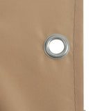 Universal Canopy Cover Replacement for 12x9 Ft Curved Outdoor Pergola Structure-Brown W419P326867