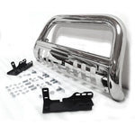 ZUN Stainless Steel Front Bumper Bull Bar Grille Guard for 2007 Chevy Silverado 1500 New Body Models/200 16904297