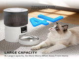 Intelligent fully automatic pet feeder, timed and quantitative feeding, remote control for more 72521644