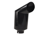 4-8 curved black, made of stainless steel 409, sprayed with black paint, wall thickness 1.2mm 10323206