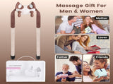 Adjustable Strap Neck Massager, 3 Intensity 2 Heat Levels Cordless Deep Tissue Massager for Neck 35781091