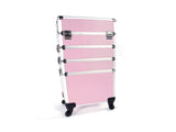 4 in 1 Aluminum Cosmetic Makeup Case Tattoo Box Pink 34306732