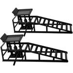 ZUN Auto Car Truck Service Rampss, Garage Car Hydraulic Ramps Black 5 Ton,Automotive Hydraulic W46563680