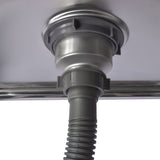 Silver Free Standing Stainless Steel Commercial Sink Utility Sink 23.6 for Restaurant, 66127683