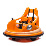 ZUN 12V ride on bumper car for kids,electric car for kids,1.5-5 Years Old,W/Remote Control, LED Lights, W1578P235209