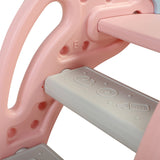 2 in 1 Slide, Toddler Freestanding Extra Long Slide with Basketball Hoop & Ball, Indoor Outdoor, W2181P152199