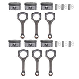 Piston Rings & Connecting Rods Kit Replacement for Toyota 4Runner FJ Cruiser Tacoma 4.0L 1GR-FE 67782705