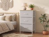 Fabric Storage Drawer Bedroom Dresser, Fabric Dresser for Closet, 3 Fabric Dresser with 99536759
