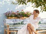 Outdoor Swing Cushions 70 Inch, Waterproof 4" Thick Porch Swing Cushion Replacement with Backrest 36607096
