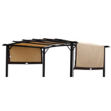 Universal Canopy Cover Replacement for 12x9 Ft Curved Outdoor Pergola Structure W41943550