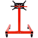 ZUN Engine Stand, 1500 LBS Motor Stand with 4 Wheels, 360 Degree Rotating Head & 4 Adjustable Arms,Metal W46565413