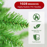7FT Classic Pencil Christmas Tree is an 84-inch classic pencil-shaped Christmas tree suitable for 92773912
