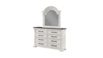 ZUN Transitional Style 8- Drawer Dresser Made with Wood in Antique White B009P155294