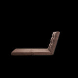 Triple Fold Down Sofa Bed, Adjustable Floor Couch Sofa with One Pillow, 5 Reclining Position, W24431118