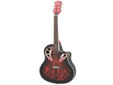 41 inch Full-Size Cutaway Acoustic-Electric Guitar Grape Voice Hole Spruce 52153552