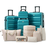 Hardshell ABS Luggage Set - Lightweight & Durable Suitcases with Dual Spinner Wheels, Carry-On & N730P262653D