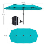 Half Umbrella Outdoor Patio 46940164