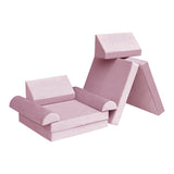Modular Kids Sofa,8-Pieces Convertible Modular Sofa Bes forroom,Bedroom, Muti-purpose W1889P337545