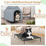 33" x 52" pet house with windows 34181658