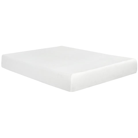 ZUN Super Plush 10 in. Medium Gel Memory Foam Mattress for Full Size Bed in a Box with Breathable White B011P199714