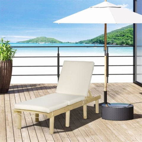 ZUN Folding Lounge Chairs / beach chair （Prohibited by WalMart） 85380755