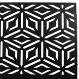Outdoor & Indoor Privacy Metal Privacy 76" H48" W, Freestanding Decorative Privacy W465P193263