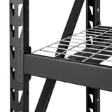 Garage Shelving Heavy Duty 72"H*77"W Garage Storage Shelves 6000LBS Heavy Duty Shelving Adjustable 3 ET309759BBB