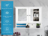White bathroom cabinet with mirror 16483576