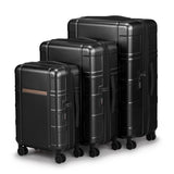 Luggage Expandable Suitcase PCABS 3 Piece Set with TSA Lock Spinner 93844175