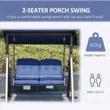 ZUN 2 seats Outdoor Patio Swing Chair （ Prohibited by WalMart ） 61467757