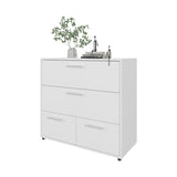 Oto Dresser with 4 Spacious Drawers, White B128P343783