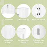 Bathroom Storage Cabinet with Multi-Functional Storage Space, Drawer with Slide Rails, Adjustable N759P241667K