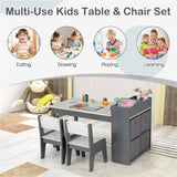 3 Years Kids Art Table & Chairs Set,Kids Activity Table1 Table 2 Chairs 31224700