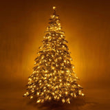 ZUN 7.5ft Artificial Christmas Tree with 400 LED Lights and 1050 Bendable Branches, Christmas Tree PX307763AAK