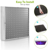 LED Grow Light Full Spectrum Hanging 225 LEDs Plant Grow Lamp Indoor Grow Light for Greenhouse 74605961