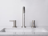 Bathroom Faucet For bathroom Sink With Two Handles, Pop Up Drain And Supply Lines B2724P501297