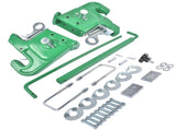 Green 3000LBS Tractor Hitch Faster Attach Detach4 Leveling Shims Replacement for Cat 1 68074808