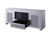 Noralie Mirrored & Faux Diamonds TV Stand B2726P443219
