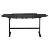 Techni Sport TS911D Gaming Desk with Shelves & Accessory Holder, Black B031P269895
