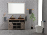 60 x6 Inch LED Bathroom Mirror with Aluminum Frame, Wall Mounted Vanity Mirror, Anti-Fog, Memory, W2287P279863
